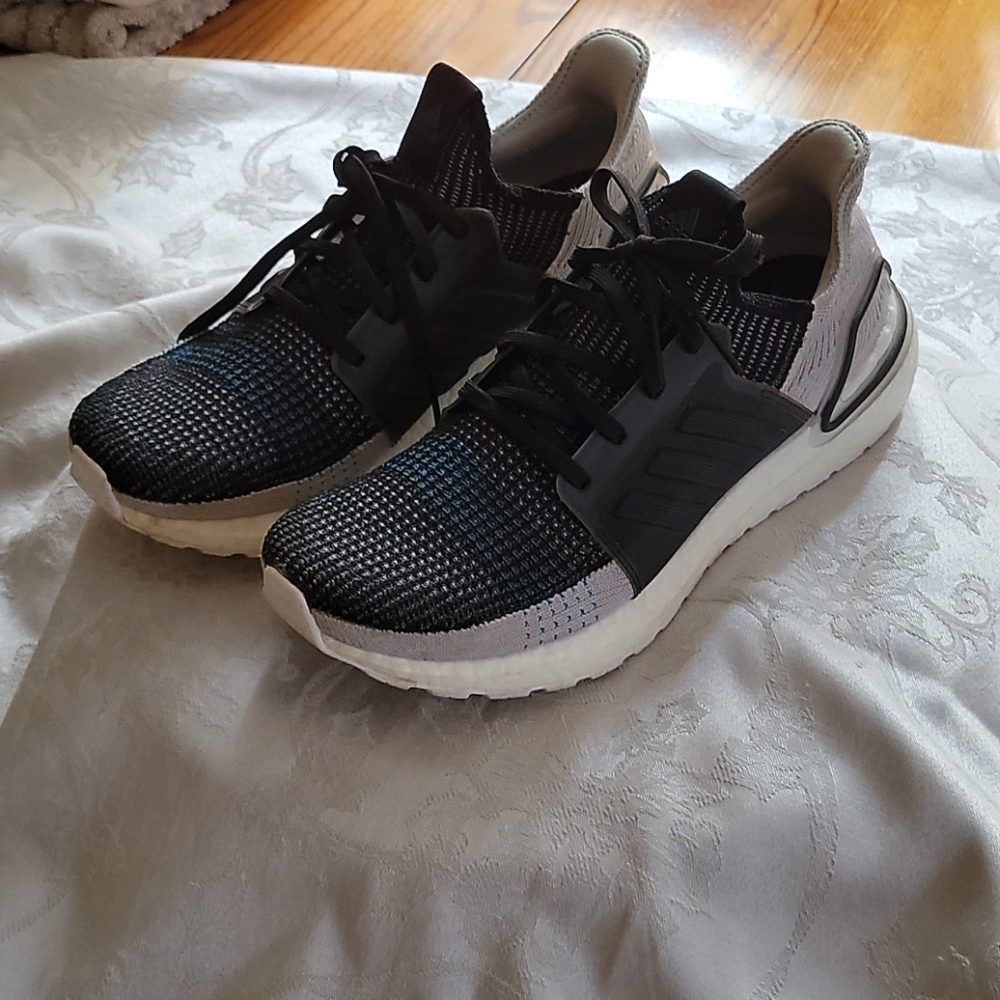 Adidas UltraBoost running shoes Core Black Grey